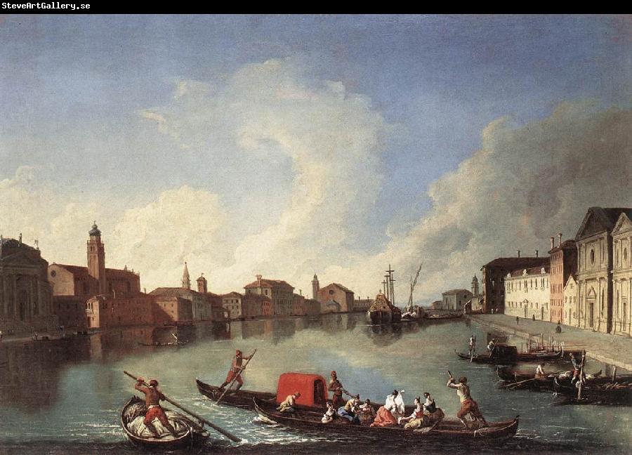 RICHTER, Johan View of the Giudecca Canal
